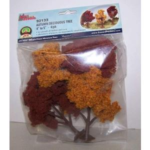 JTT Scenery Products JTT92133 Super Scenic Tree, Large Autumn Deciduous 45" (4)