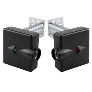 Garage Door Sensors Bracket, Replacement for Genie/Overhead Garage Door sensors, GSTB-R STB-BL Garage Sensor for Genie Garage Door Openers Manufactured After 1993Includes Sender & Receiver & Bracket.