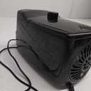 Bubble Machine - 18000+ Bubbles Per Minute, 2 Speed Settings, Battery/USB Powered Outdoor Bubble Blower for Toddlers, Birthday Parties, Weddings (Black)