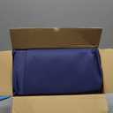 Favoyard Outdoor Seat Cushion Set 22 x 22 Inch Waterproof & Fade Resistant Patio Furniture Cushions with Removable Cover Deep Seat & Back Cushion with Tie Straps for Chair Sofa Couch (Blue)