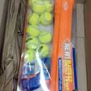 Nerf Dog Tennis Ball Blaster Dog Toy Gift Set, Launches up to 75 ft, for All Breeds Includes Orange Ball Launcher and 12 Dog Tennis Balls