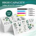 Remanufactured Ink Cartridges for Epson 802XL Ink Cartridges for T802 T802XL High Yield for Epson Workforce Pro WF-4740 WF-4720 WF-4734 WF-4730 EC-4020 EC-4030 EC-4040 (4 Pack)