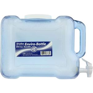 New Wave Enviro BpA Free 2 Gallon Refrigerator Bottle with Spigot