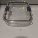 Rubbermaid Brilliance Glass Food Storage Containers, 8 Cup, Set of 2, BPA-Free, Leak-Proof, Clear