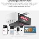 Genie 7155-TKV StealthDrive Connect Smart Garage Door Opener works with Alexa, 7155-TKV Ultra- Quiet Belt Drive, Wi-Fi & Battery Backup