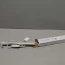 Plug-in Under Cabinet Lighting, Dimmable Counter Lights for Kitchen, 2pcs 12 Inch, Cold White 6000K Linkable USB Led Closet Light, Wired Indoor Night Lights Bar for Desk, Sink,Workbench (No motion sensor-2 pack)