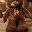 HH Jumbo Bear Plush Brown 36 inch