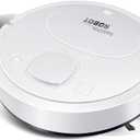 Robot Vacuum 1000Pa Powerful Tangle - Free Suction, 60 Min Runtime, Handles Hard Floors, Carpets & Pet Hair Easily, Intelligent Obstacle Avoidance, Quiet Operation, One - Touch Control (White)