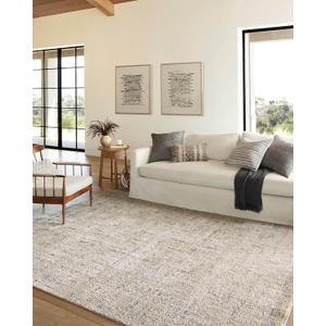 Loloi Amber Lewis Alie Collection ALE-02 Sand/Sky 2'-7'' x 7'-9'', .13'' Pile Height, Runner Rug