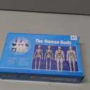 Human Body Model for Kids, Fully Transparent Body, 29 Piece Anatomy Figure 3D Anatomy Kit  Removable Organs, Bones STEM Toy for Ages 6+