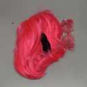 Pink Bob Wig with Heart Sunglasses - Heat-Resistant, Synthetic Fiber, Adjustable and Natural Looking