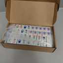 American Mahjong Set 166 Mahjong Tile Set 1.2-inch Carved Blue American Mahjong Tile Set