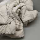 Bedsure Comforter Duvet Insert - Quilted Comforters King Size, All Season Duvet, GentleSoft Down Alternative Bedding, with 8 Tabs, Gifts for Women/Men, Linen, King 90 x 102 Inches