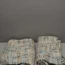 Multi-Color Blue Grey Cable Woven Throw Blanket for Couch,50"X60" Boho Style Textured Blankets for Home Decor,Super Soft Warm Cozy Chunky Blanket with Decorative Tassels for Bed