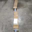 SMARTSTANDARD 6.6 Feet Heavy Duty Sturdy Sliding Barn Door Hardware Kit -Smoothly and Quietly -Easy to Install -Includes Step-by-Step Installation Instruction Fit 40" Wide Door Panel (J Shape Hanger)