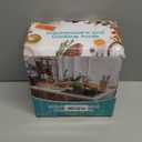 LIANYU 2 Pack Pullman Bread Loaf Pan with Lid, 1 Pound Dough Nonstick Loaf Baking Pans, Metal Bakeware for Sourdough Sandwich Homemade Bread, Carbon Steel Corrugated Toast Tin, Black