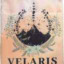 Fantasy Book Cover Markers for Reading, VELARIS Book Sleeve, Dark Fairytale Book Covers, Gifts for Men Women Book Lovers, Readers Sleeve Gift Paperback Book Cover with Zipper (VELARI)