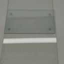 Seelenruhe Tempered Glass Cutting Boards for Kitchen Counter, 2PCS 12x16 inch Clear Cutting Boards for Countertop, Non-Slip, Heat-Resistant, Easy to Clean, Kitchen Decoration (2PCS - 12"x16")