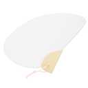 Levemolo Wedding Fans DIY Handheld Paper Fans Blank Painting Fan for Unique DIY Art Projects, 4 Pack