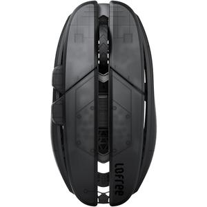 LOFREE Hypace Ultra-Lightweight Wireless Gaming Mouse, 47g, PAW3950 Sensor, 40K DPI, 8K Polling Rate, Mg Alloy Frame, Tri-Mode(Bluetooth/2.4GHz/Wired), 100Hrs Battery for PC/Mac (Jet Black)