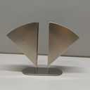 Silver Napkin Holder - Stainless Steel Napkin Holders for Tables - Modern Serviette Holder -Dining Table Napkin Holders for Kitchen Perfect for Outdoor Events
