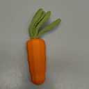 MewaJump Dog Squeaky Chew Toys for Aggressive Chewers, Rubber Carrot Dog Toys for Training and Cleaning, Durable Interactive Tough Dog Toy for Puppy Medium Dogs