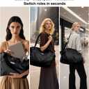 ALVABABY Waterproof Blanket Bag,Shoulder Bags, Hobo Tote Handbag,Multi-functional Organizer Bags, Travel Beach Yoga Gym Bag