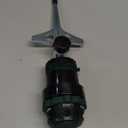 Orbit H2O-Six Gear-Drive Sprinkler on Metal T-Spike - Customizable Lawn Watering Coverage - Multi-Pattern Rotating Head with Adjustable Spray Range - Durable Outdoor Yard Irrigation Sprinkler - 58573