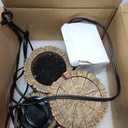 550ML Reptile Water Fountain with Food Dish  Terrarium Drinking Fountain for Bearded Dragon, Gecko, Chameleon, Lizard, Tree Frog & Turtle  Keeps Water Clear, Easy-to-Use Water Dispenser