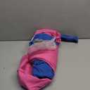 Kids Sensory Swing with 360° Rotation & Adjustable Height – Indoor/Outdoor Pod Swing for Autism, Durable, Safe with Four-Hole Screws, Supports Up to 176lbs – Complete Accessories Kit（Pink）