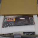 Tire Inflator Portable Air Compressor, 12V DC 110V AC Car Tire Pump, Air Mattress Pump with Inflation & Deflation Mode, Dual Powerful Motors Air Pump for Car, Bicycle, Air Mattress (Orange)