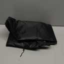 AKEfit 40 Inch Firewood Log Hoop Cover, Heavy Duty 600D Oxford Outdoor Waterproof Round Log Rack Cover with Zipper & 2 Windproof Buckle Straps & Drawstring,Round Firewood Rack Cover 40 INCH, Black