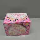 Hollyhi 58 Pcs Kids Makeup Kit for Girl, Princess Toys Real Washable Cosmetic Set with Mirror, Kids Makeup Sets for Girls, Play Make Up Birthday Gifts for 3 4 5 6 7 8 9 10 11 12 Years Old Kid (Rose)