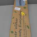 Idzo 18 Inch Railing Hook, Deck Hook for Bird Feeder Pole, Durable 3-Layer Powder Coated Steel, Shepherds Hooks for Outdoor, 360 Rotation, Sturdy Deck Railing Bracket for Hanging Decorations, 2 Packs