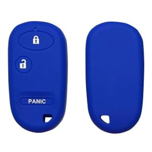 Silicone Key Fob Cover Case for Honda Civic, 3 Buttons Key Fob Cover Remote Fit for Honda Civic Sedan Civic Coupe Element Pilot 2000-2011, Key Fob Replacement A269ZUA106 72147-S04-A01 (Pink)