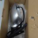 Right Passenger Paintable Gray Side Mirror Compatible with Volkswagen Jetta 2005-2010 Heated with Turn Signal Indicator Power Glass Manual Folding Paint To Match Gray Replace # 1K1 857 508 DB 9B9