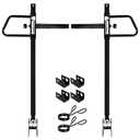 Fitvids Upgraded 2nd Generation Adjustable Lever Arms – Rated 600 LB Per Arm – Jammer Arms, 2st Generation – Black