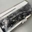 Travel Steamer for Clothes with 180 ml Water Tanks,15s Fast Heat-up,24 g/min Strong Steam Performance, Portable Garment Steamer with Touch Control, LED Display, Steam Iron(Black Gold)