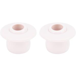 Tyenaza 2Pcs Spa Jet Fitting 20mm Push in Diameter Enhanced Comfort PVC Pool Hot Tub Eyeball Jet Nozzle Fitting for 40mm Pipe