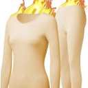 UNIQUEBELLA Womens Thermal Underwear Long Johns Base Layer Set for Women Athletic Underwear Set