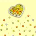 Crystal Mosaic Tiles for Crafts, 350 Pieces Yellow Glass Mosaic Tiles Opaque for DIY Art Projects, Jewelry Making, Home Decoration