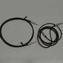 Amazon Basics 2-Pack 3.5mm Aux Audio Cable for Stereo Speaker or Subwoofer with Gold-Plated Plugs, 4 Foot, Black