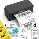 Mvgges Shipping Label Printer,Bluetooth 4x6 Thermal Label Printer for Small Business Office or Home, Compatible with Android, iOS, Windows and Mac, Widely Used for Amazon,Ebay,USPS,Etsy (Black)