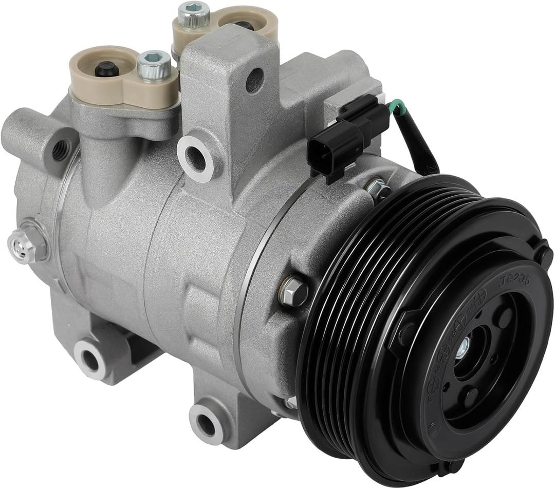 cciyu Air Conditioning Compressor for Ford Mustang 5.0L 5.2L 2011-2022 Replaces AC Compressor for Car