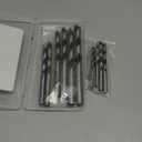 Metric Brad Point Wood Drill Bit Set, 12Pcs Drill Bit Set with Double Flutes Design for Carpenter Woodworking and All Types of Wood (3mm - 12mm)