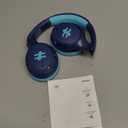 seenda Active Noise Cancelling Headphones for Kids, HEO-303 Bluetooth 5.4 60H Playtime Type C Fast Charging, 74/85/94 dB Safe Volume Limit Headset with Mic for Ipad, Airplane, Travel, Blue