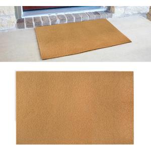 Blank Door Mat for Crafting and Painting, Artificial Coir Doormat Outdoor, Non-Slip Rubber Backing Welcome Mat for Indoor/Outdoor Front Porch Entryway (30x17 Inch)