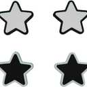 Tennis Vibration Dampeners Shock Absorbers Performance Accessory Gift Fun Design 4-Pack Match with Your Doubles Partner!