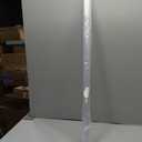 Frameless Shower Door Bottom Seal Shower Sweep with Drip Rail for 1/4" Glass,36" Long, Vinyl, Clear