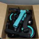 newyoo Tricycles for 1-3 Year Olds, Toddler Bike, Birthday Gift and Toy for Boys and Girls, Toddler Tricycle with Parent Push Handle, Trike with Backrest and Safety Belt, Blue, TR007